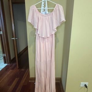 Women’s Off Shoulder Maxi Dress